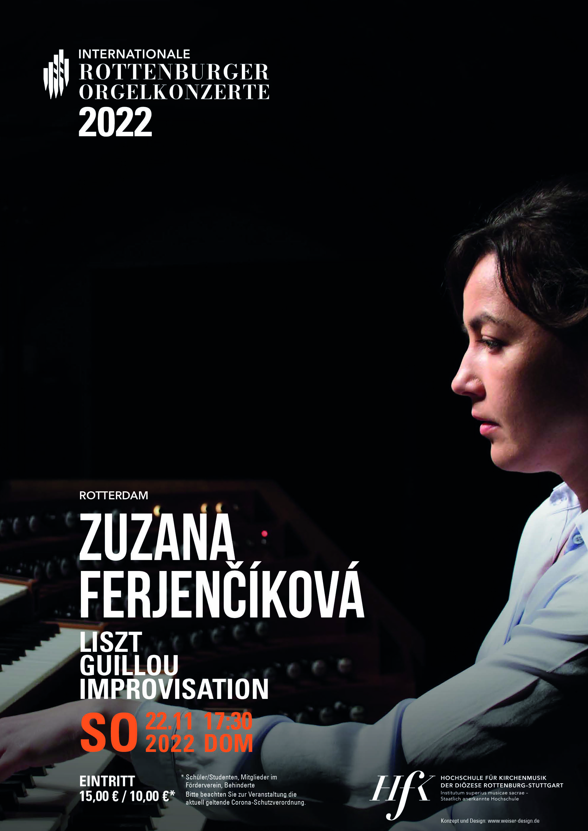 Zuzana Ferjenčíková Rottenburger Orgelkonzerte